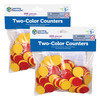 Learning Resources Two-Color Counters, Red and Yellow, PK400 7566